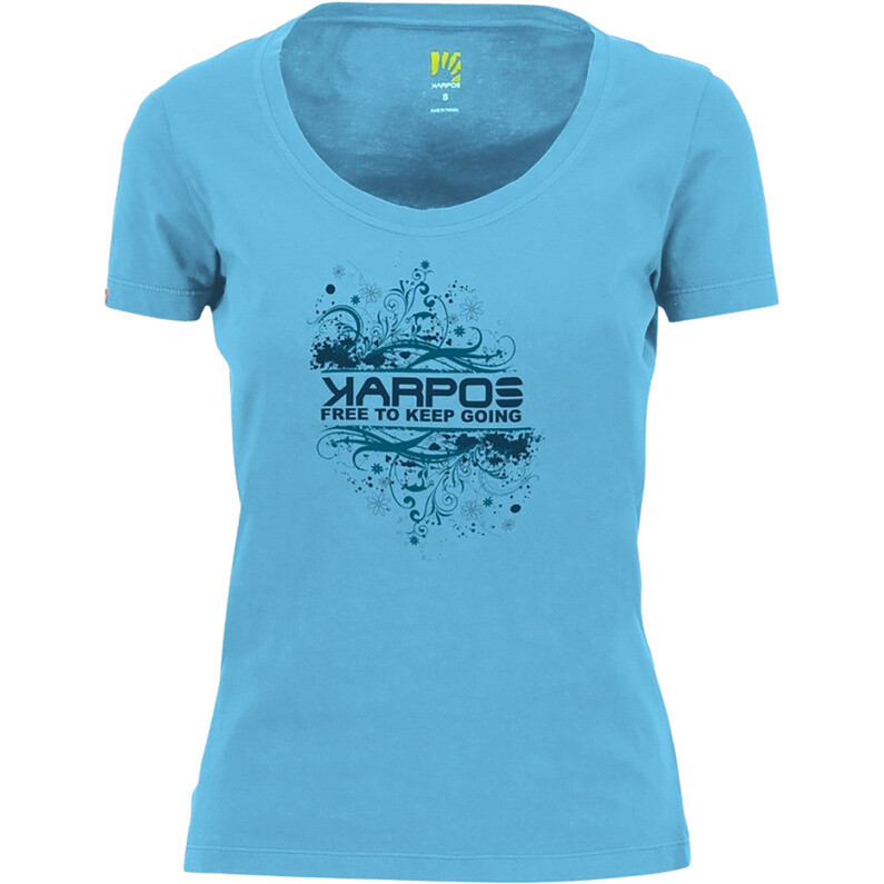 

Женская футболка Крокус Karpos, бирюзовый