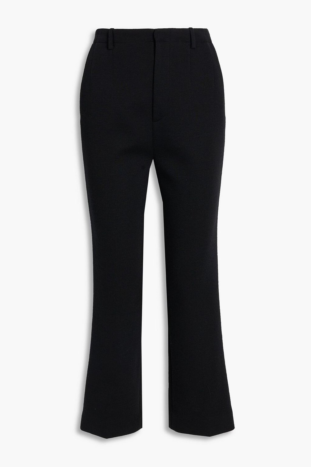 

Брюки из смесовой шерсти SAINT LAURENT, черный