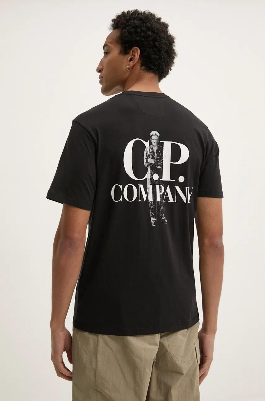 

C.P. Company Хлопковая футболка Company 30/1 Jersey Bold British Sailor, черный