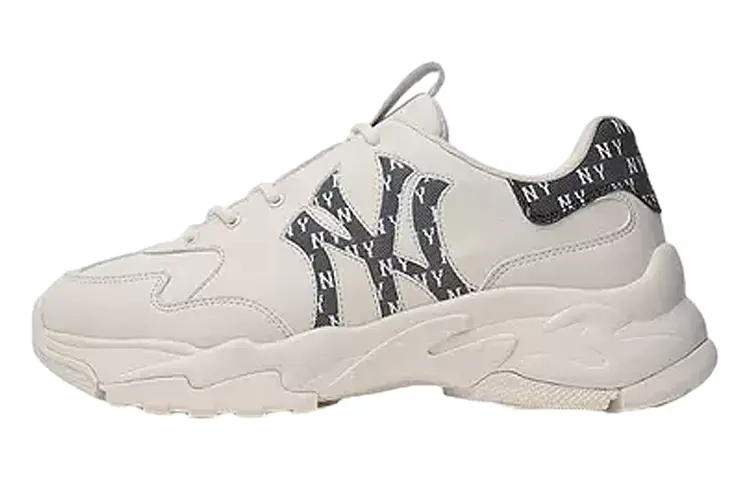 

Кроссовки MLB Big Ball Chunky Chunky Sneakers Unisex Low-top, бежевый