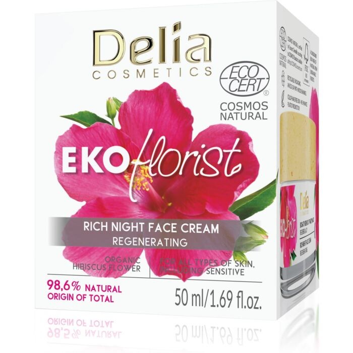 

Ночной крем EkoFlorist Hibiscus Crema Rica de noche Delia, 50 ml