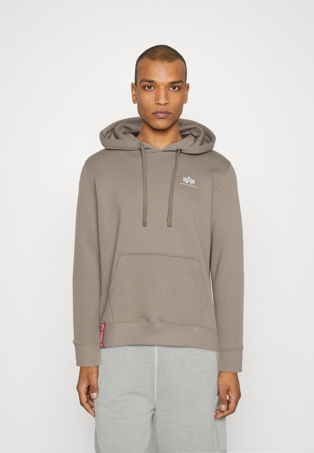 

Худи Alpha Industries, Серый