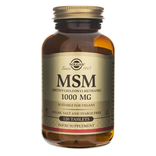 Solgar, МСМ 1000 мг, 120 таблеток