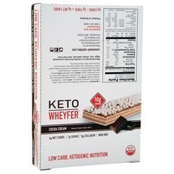 Convenient Nutrition Шоколадный батончик Keto Wheyfer с какао-кремом 10 батончиков цена и фото