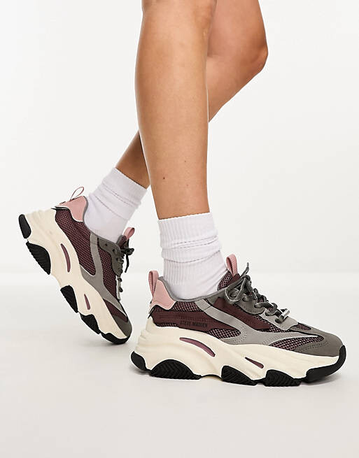 

Кроссовки Steve Madden Possession в стиле ретро с цветными блоками