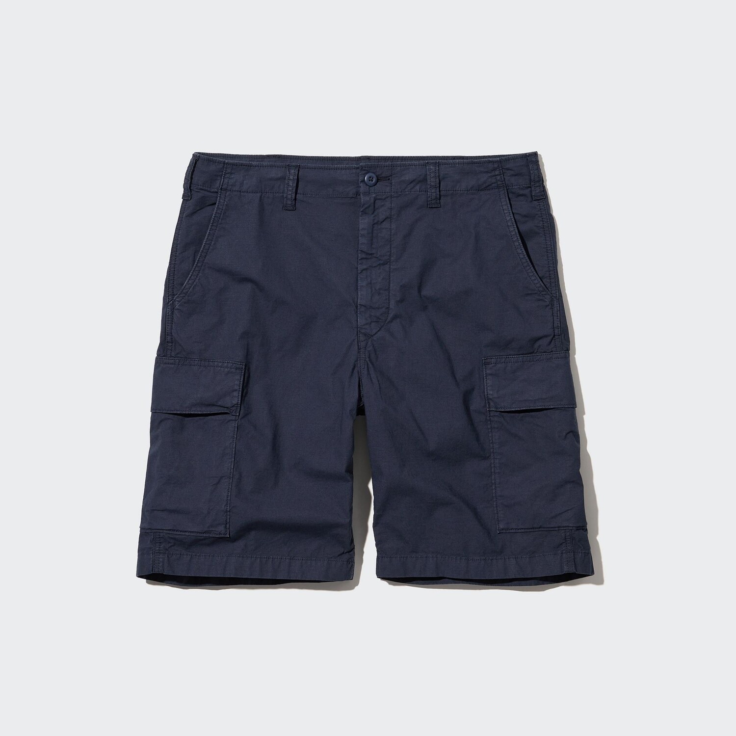

Шорты-бермуды Uniqlo Cargo, темно-синий