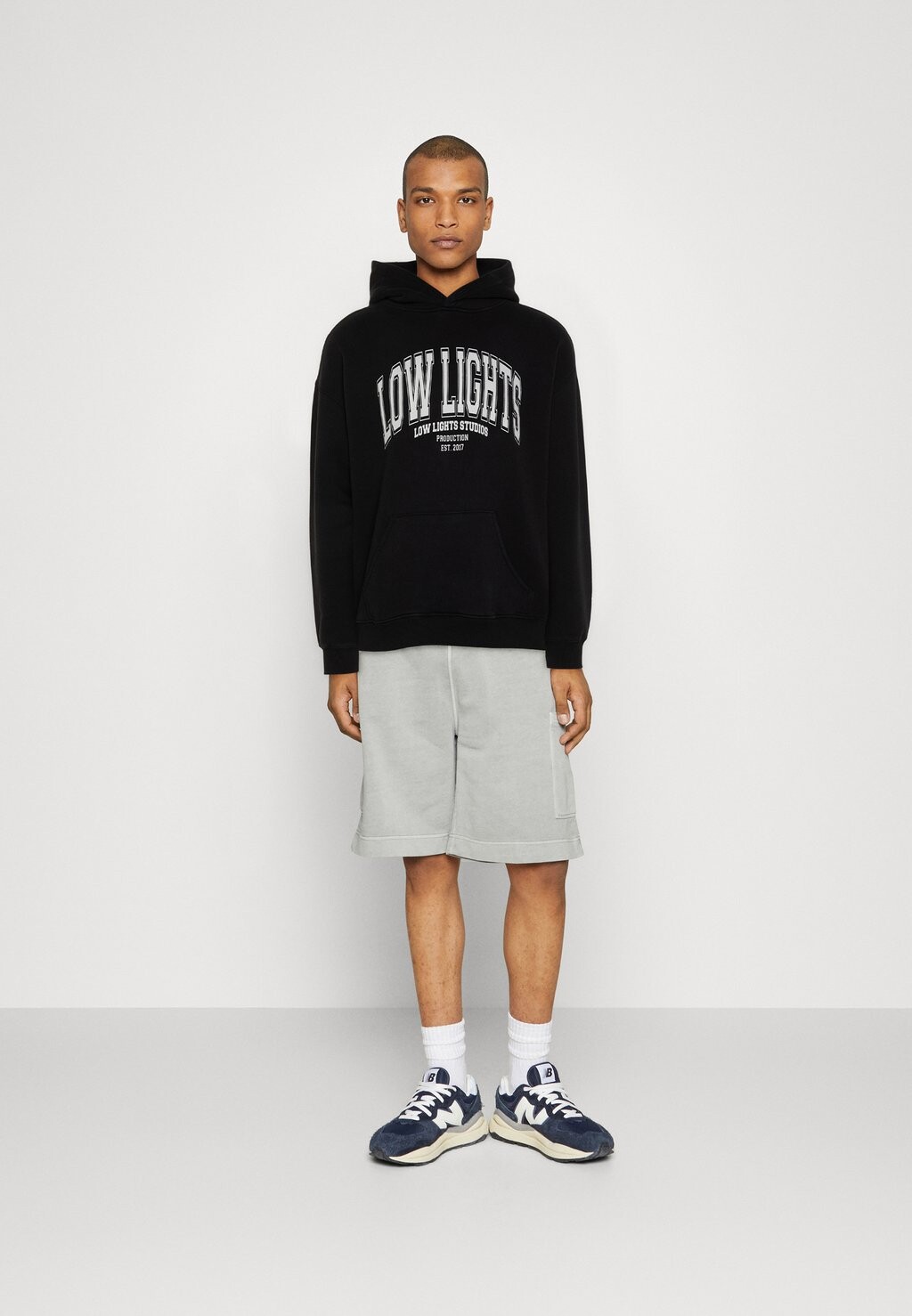 

Толстовка CAMPUS HOODIE UNISEX LOW LIGHTS STUDIOS, черный