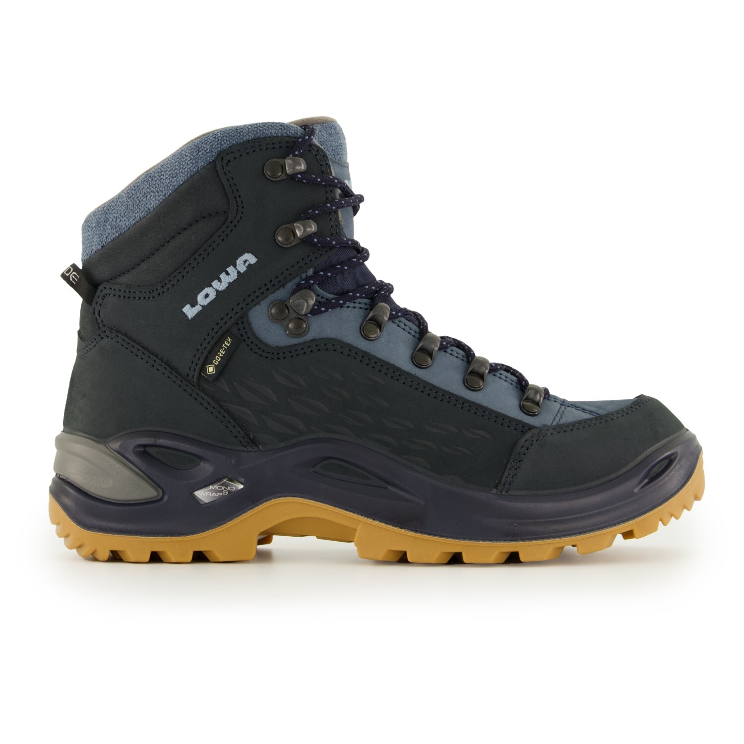 

Зимние ботинки Lowa Women's Renegade Warm GTX Mid, цвет Navy/Eisblau