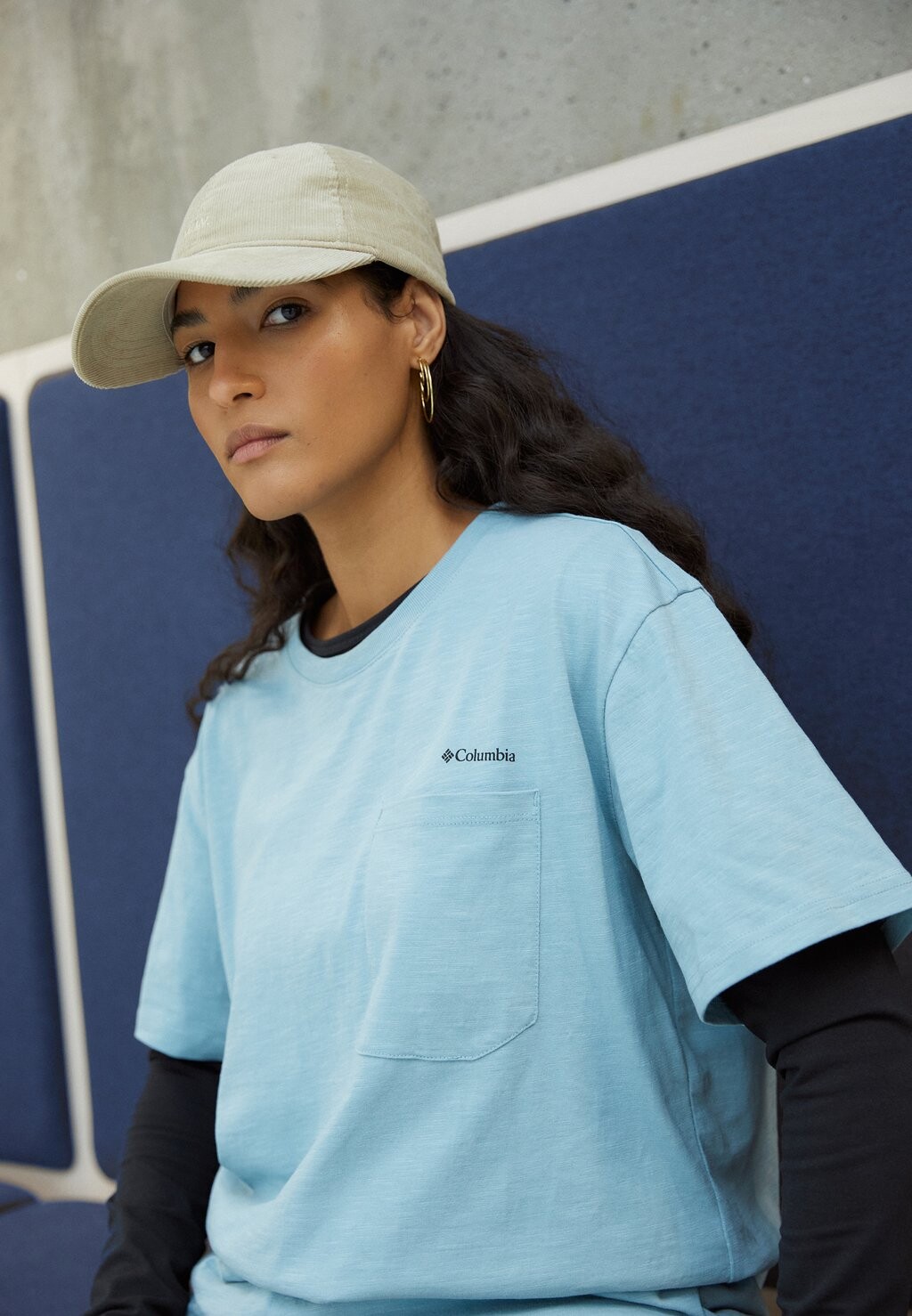 

Базовая футболка Columbia, синий