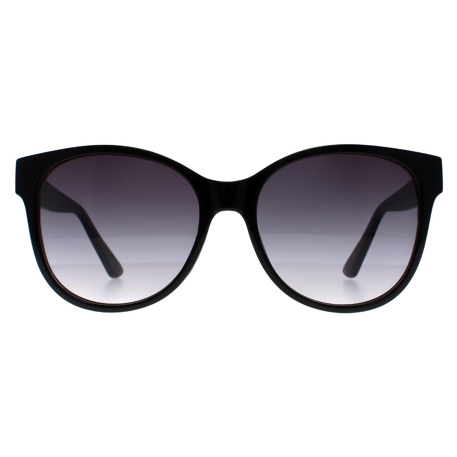Круглый Черно-Серый Градиент GF0362 Guess, черный солнцезащитные очки круглые оправа пластик