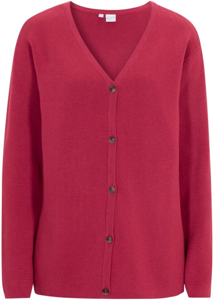 

Кардиган в рубчик essential milano Bpc Bonprix Collection, розовый