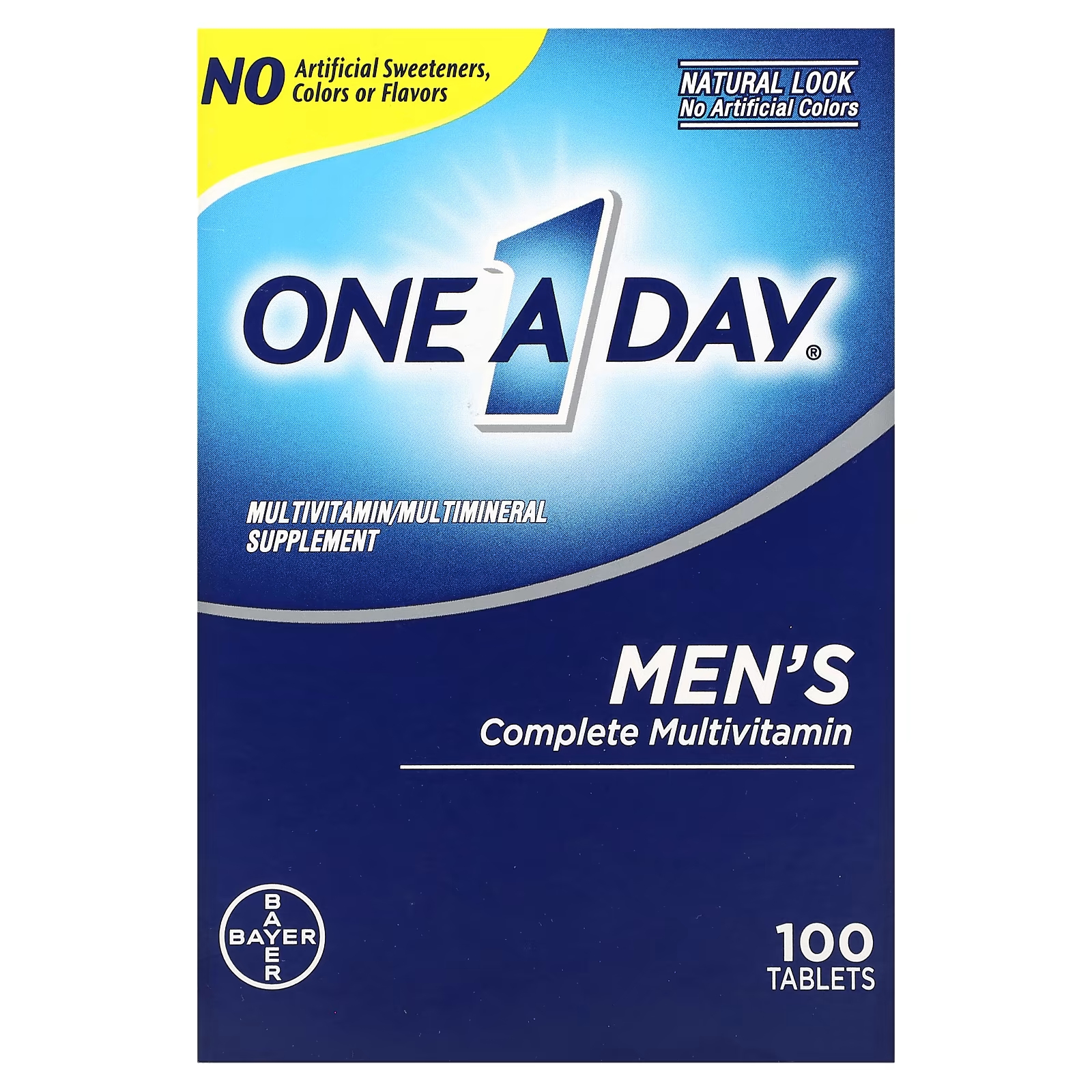 Полноценные мультивитамины One-A-Day для мужчин, 100 таблеток комплексные мультивитамины one a day для женщин 160 штук