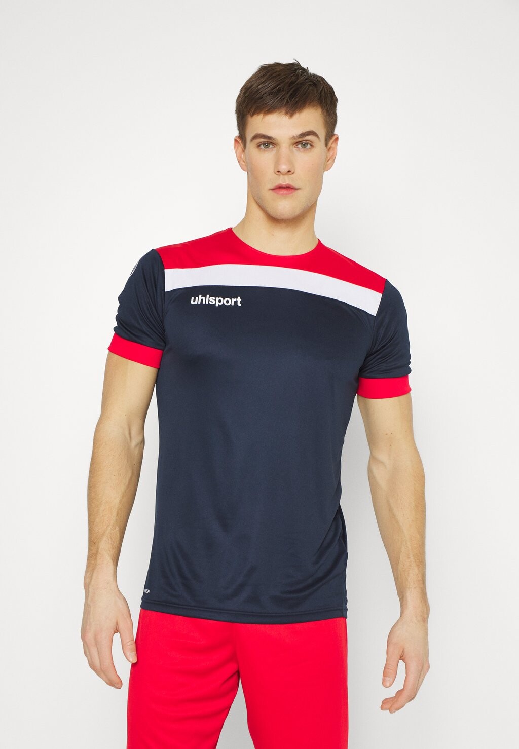 

Футболка с принтом Offense Trikot Kurzarm uhlsport, цвет blau/rot/weiss