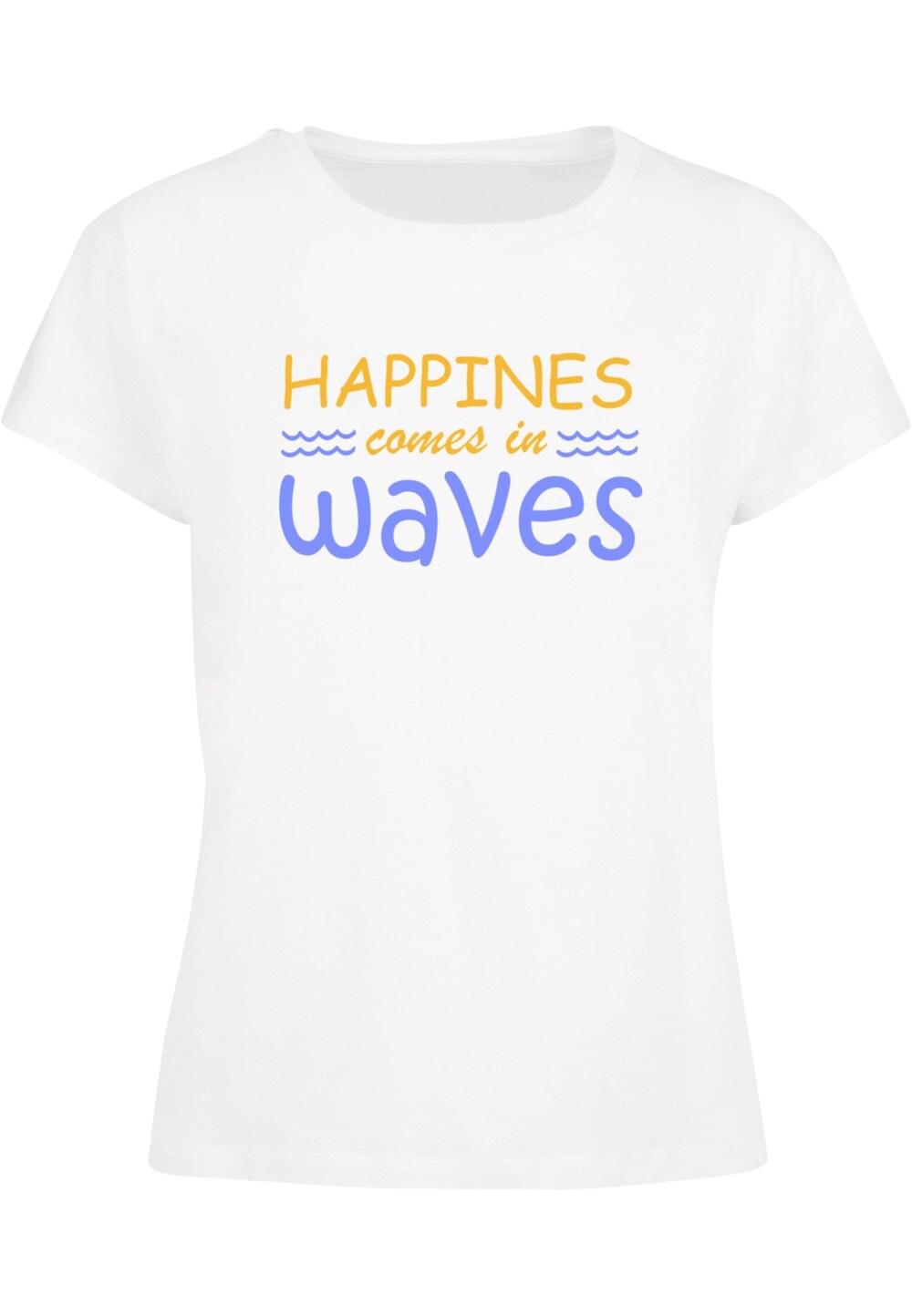 Рубашка Merchcode Summer - Happines Comes In Waves, белый