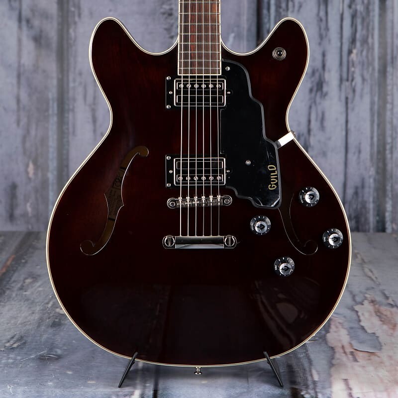 

Электрогитара Guild Starfire I DC Semi-Hollowbody, Vintage Walnut