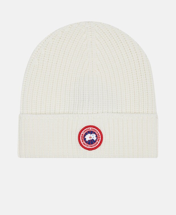 

Шерстяная шапка Canada Goose, белый
