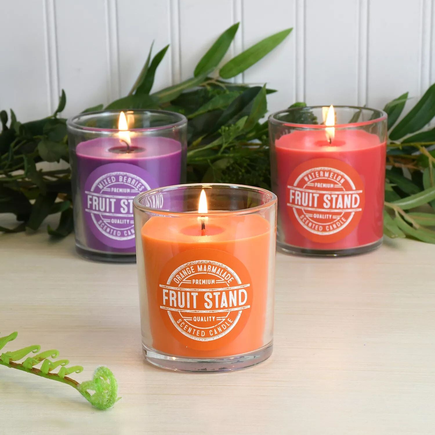 

Ароматические свечи Fruit Stand Collection (набор из 3 шт.)
