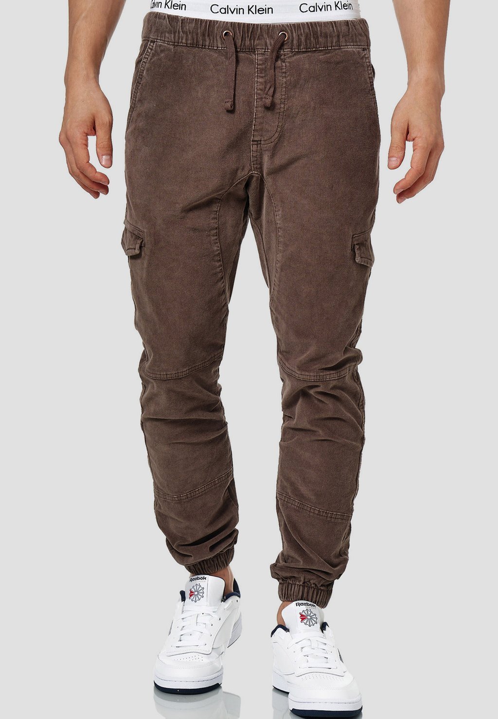 

Брюки-карго Walker INDICODE JEANS, цвет dark brown