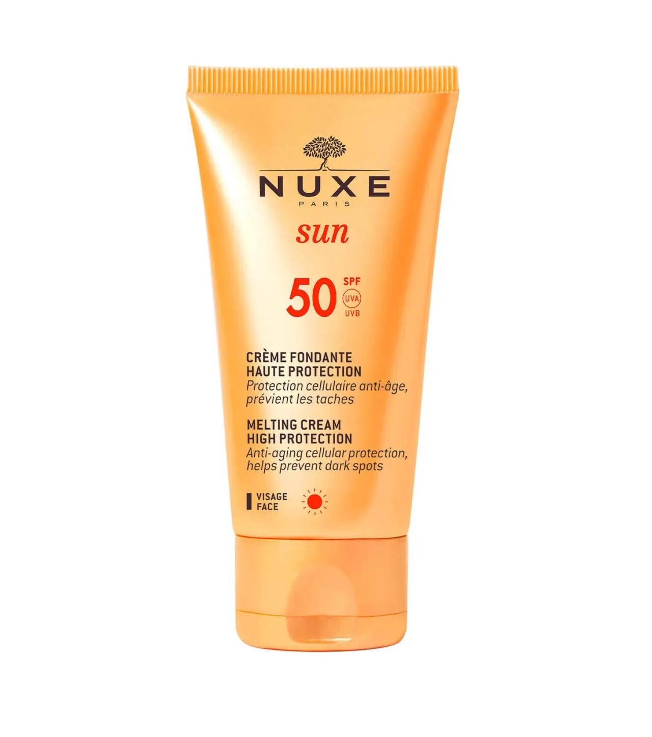 

Nuxe Sun Creme Fondante Visage Haute Protection Spf50 50мл