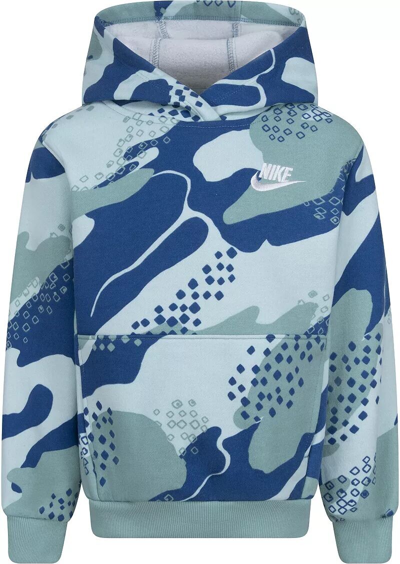 

Флисовый пуловер с камуфляжным принтом Nike Little Boys Sportswear Club