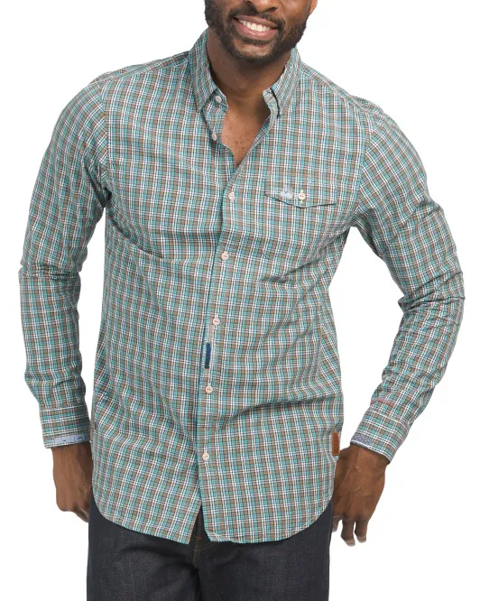 

Рубашка в клетку Mix Scotch & Soda, синий