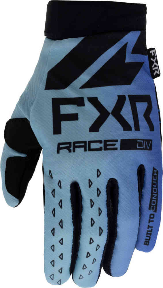 Перчатки для мотокросса Reflex 2023 FXR, голубовато-черный перчатки fxr recon с подогревом размер 3xl чёрный