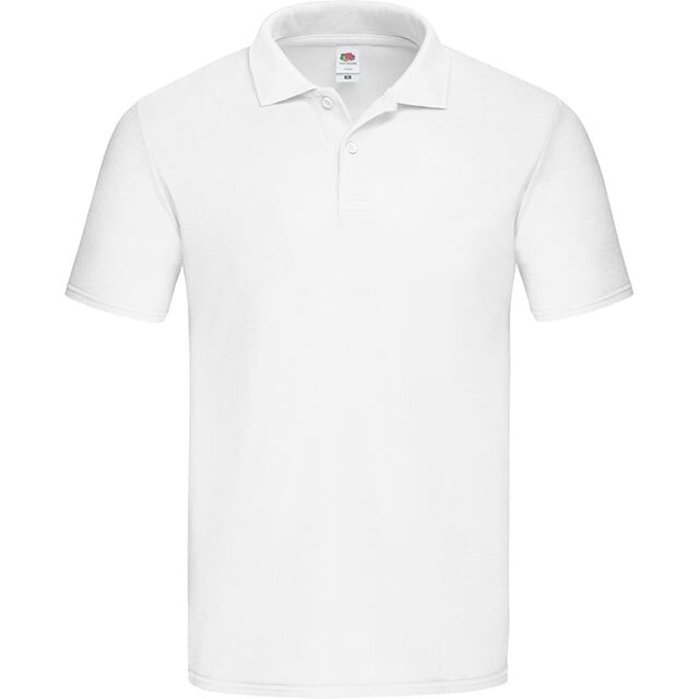 

Футболка-Поло Original Pique Homme Fruit Of The Loom, белый