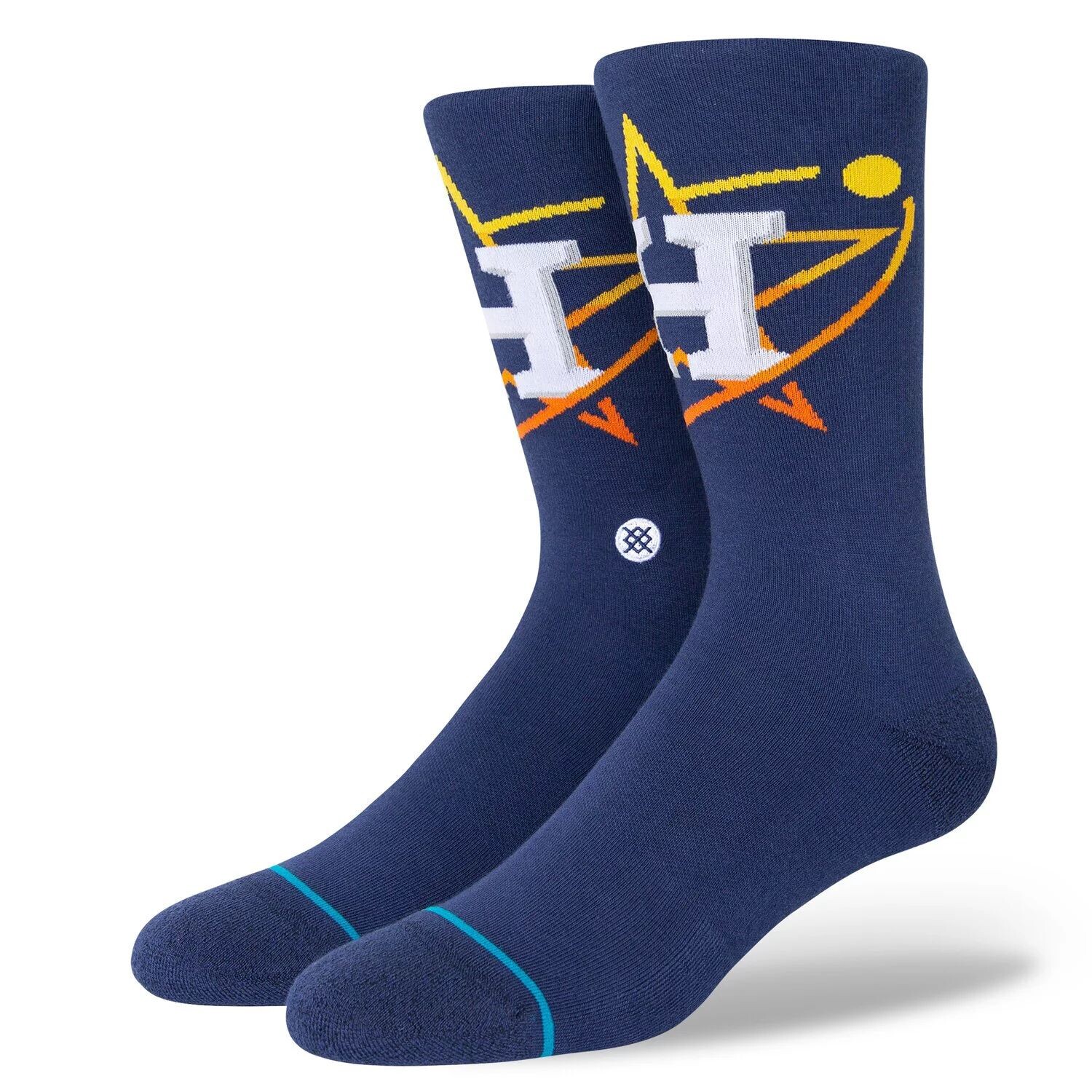 

Мужские носки Stance Navy Houston Astros 2022 City Connect Crew