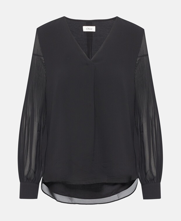 

Рубашка блузка S.Oliver Black Label, черный