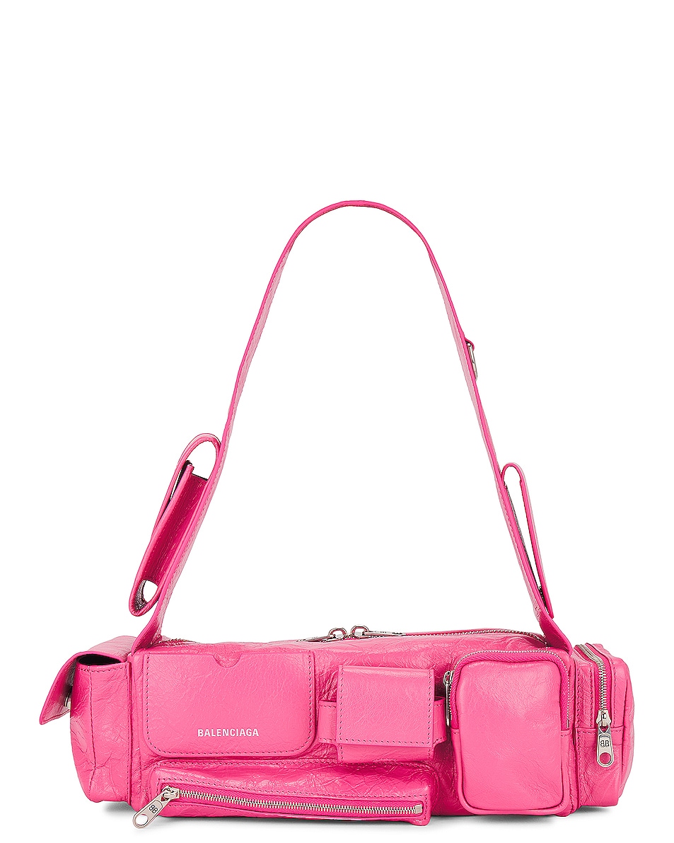 

Сумка через плечо Balenciaga Superbusy XS Sling, цвет Bright Pink