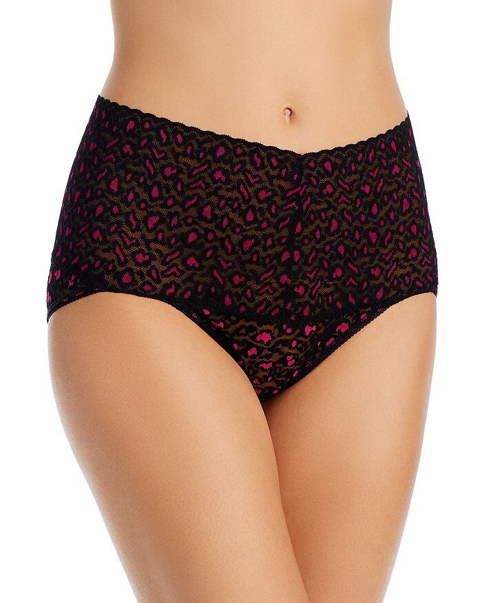 

Leopard Cross Dye Retro V-Kini Hanky Panky