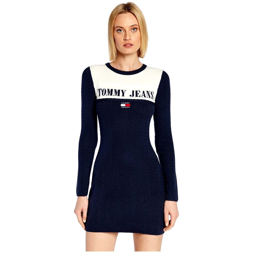 

Короткое платье Tommy Jeans Archive Long Sleeve, синий