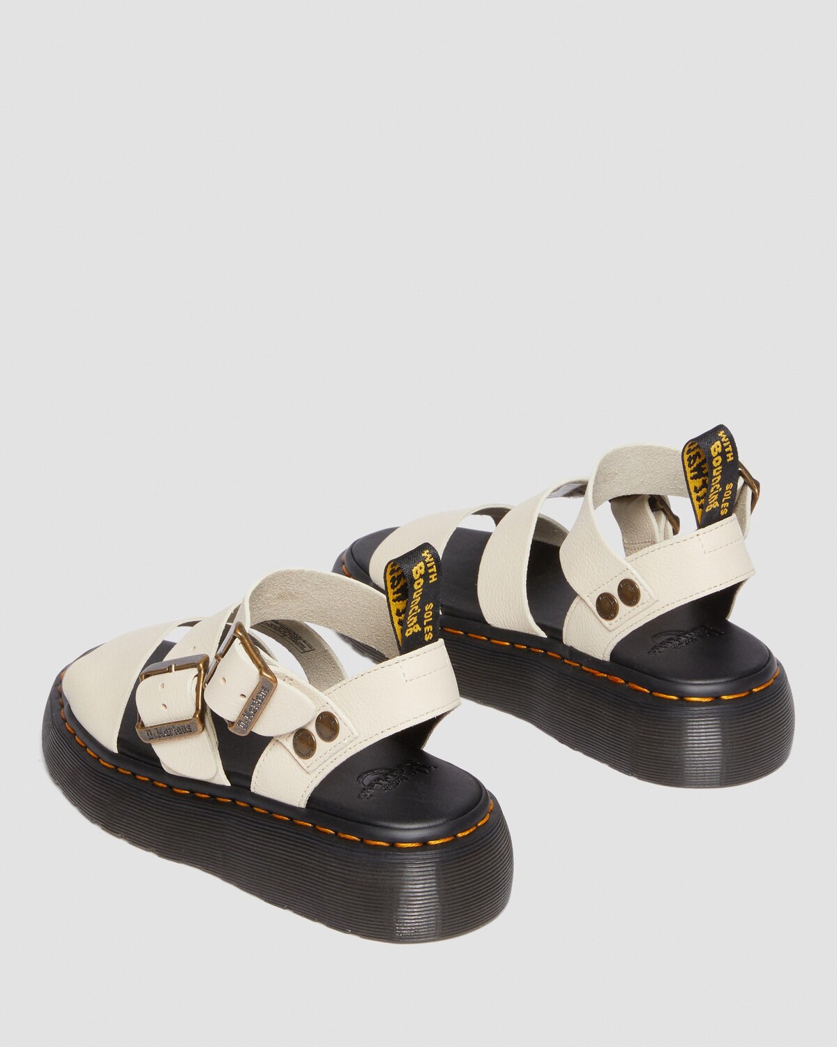 

Кожаные сандалии на платформе Gryphon Pisa Dr. Martens