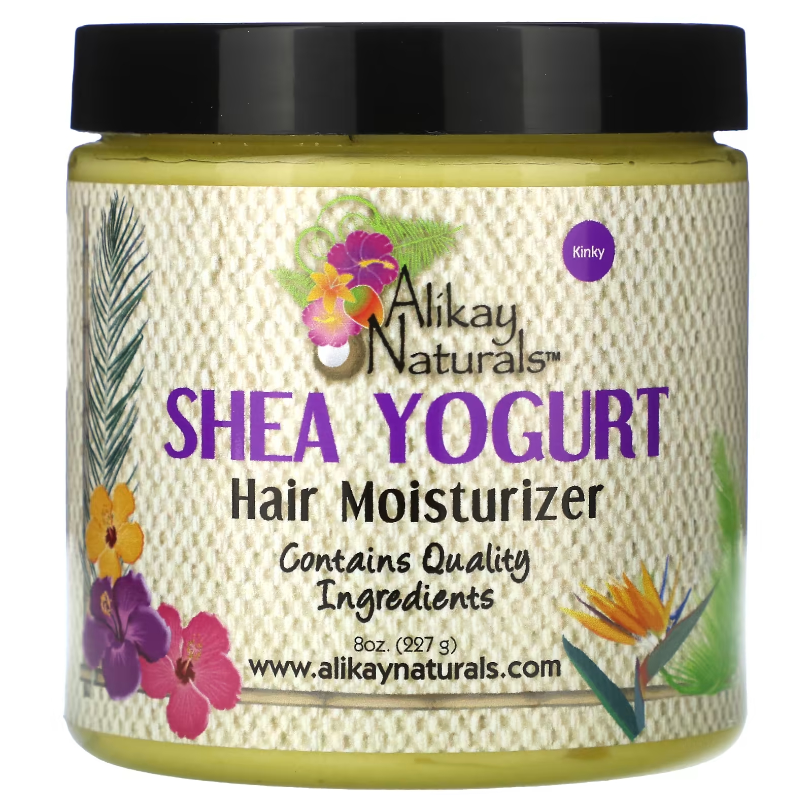 Увлажняющее средство Alikay Naturals для волос с йогуртом ши