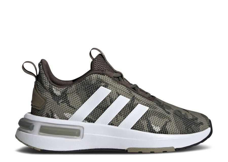 

Кроссовки adidas Racer Tr23 J 'Olive Strata Camo', зеленый