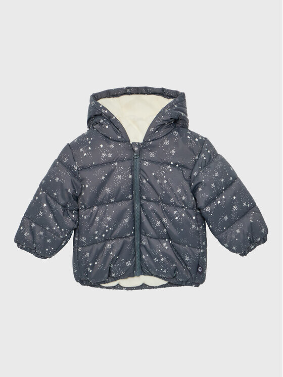 

Пуховик стандартного кроя United Colors Of Benetton, серый