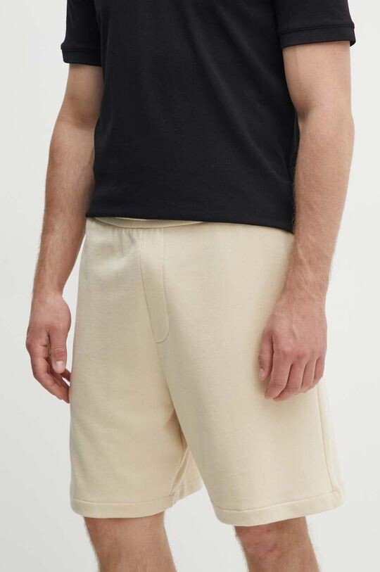 

Хлопковые шорты Armani Exchange, бежевый