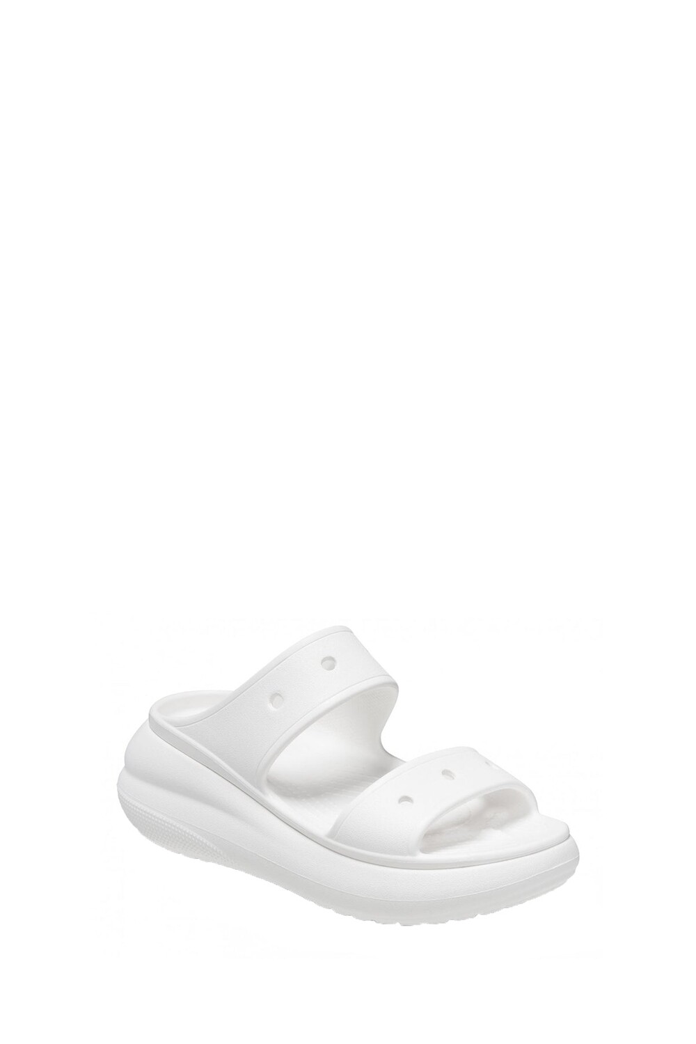 

Женские тапочки crush w белые Crocs