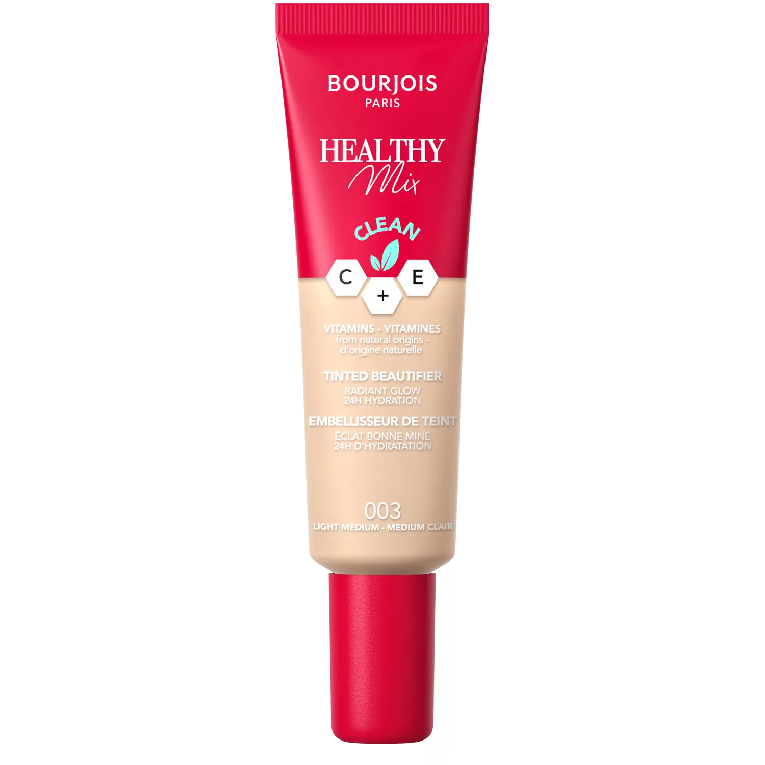 

Увлажняющий тонизирующий крем для лица 3 Bourjois Healthy Mix Tinted Beautifier, 30 мл