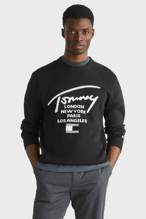 

Свитшот Tommy Hilfiger для женщин, черный
