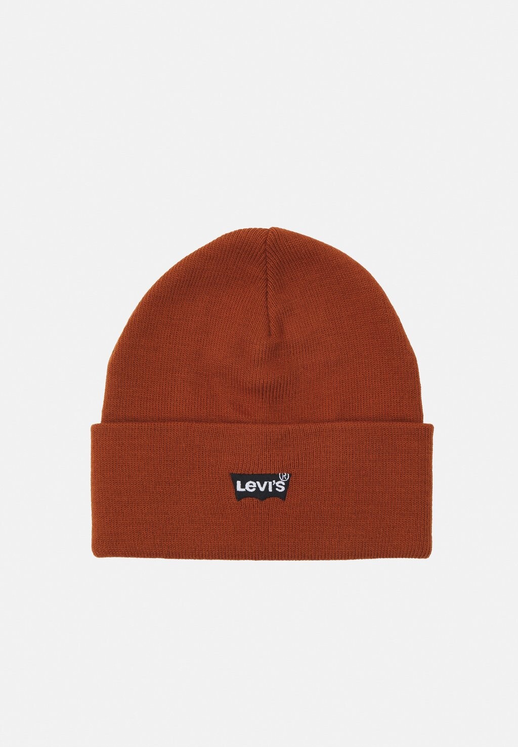 

Шапка BATWING EMBROIDERED SLOUCHY BEANIE UNISEX Levi's, темно-коричневый