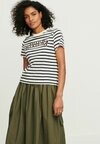 

Футболка с принтом CITY GRAPHIC-REGULAR FIT Next, белый