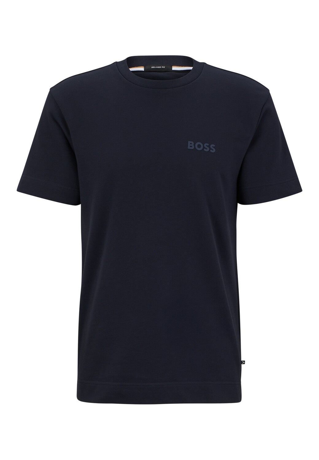 

Футболка BOSS P-TESSIN 06 Relaxed Fit, темно-синий