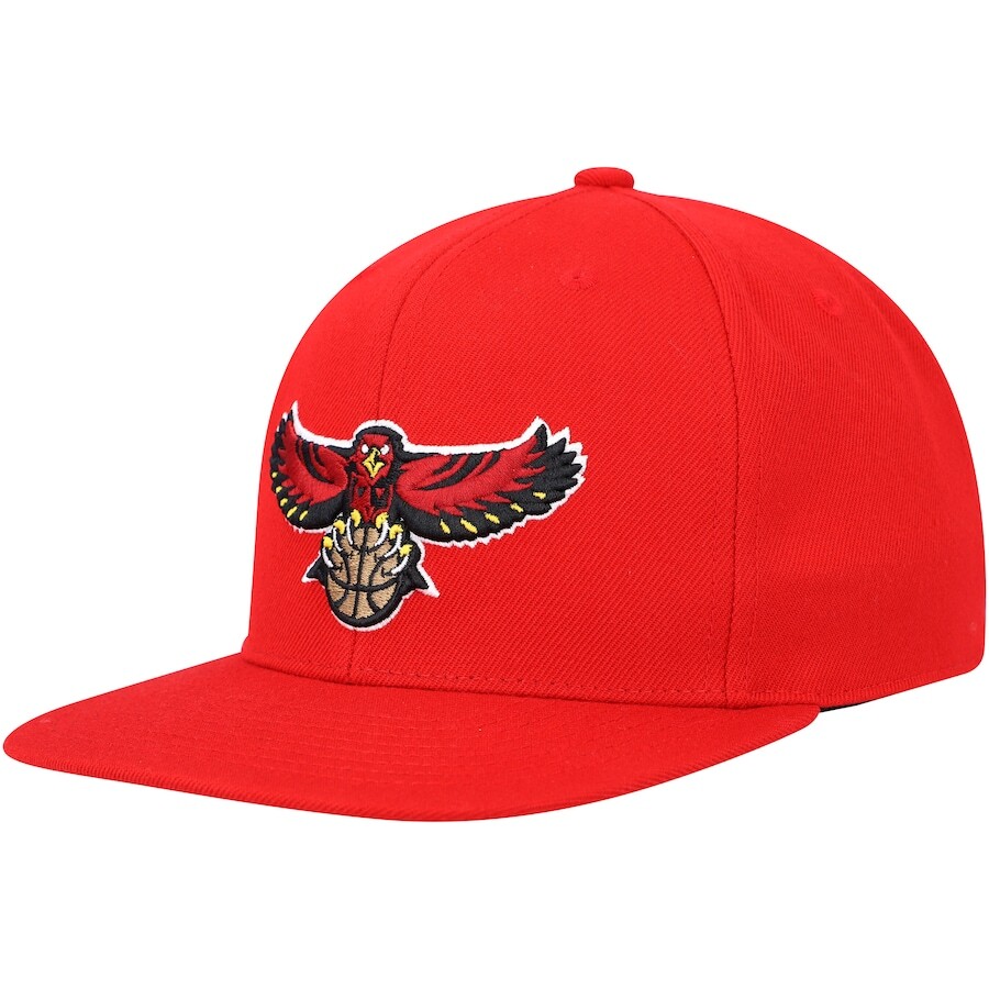 

Бейсболка Mitchell & Ness Atlanta Hawks, красный