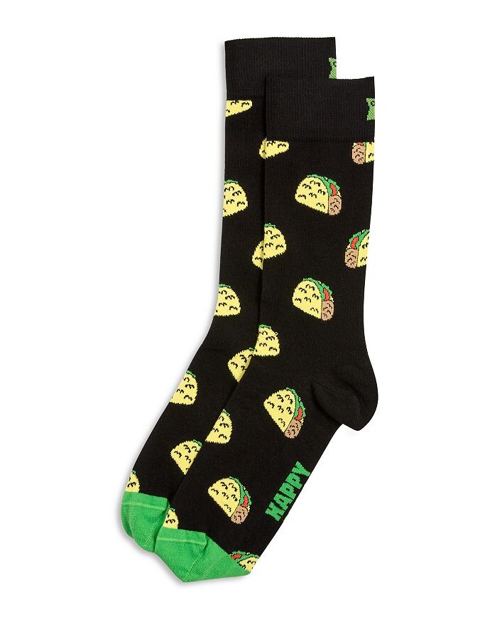 

Happy Socks Носки для экипажа Taco to Go, черный