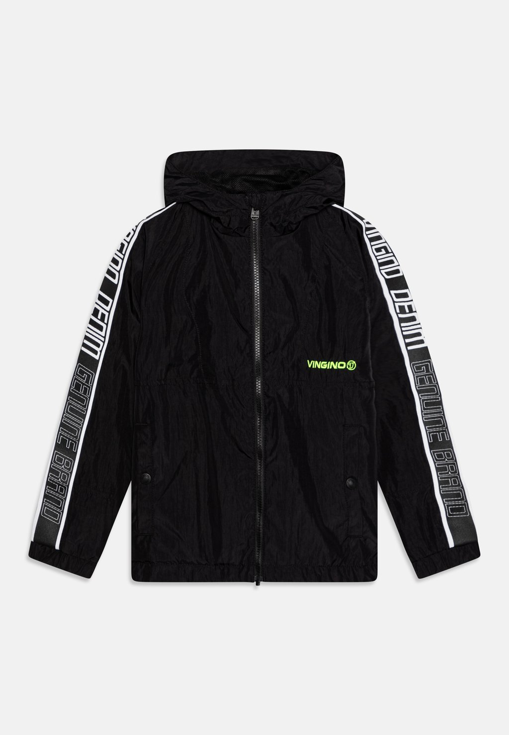 Легкая куртка TISETRA Vingino, цвет deep black цена и фото