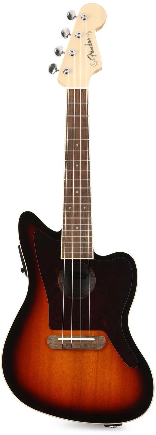 

Новый Fender Fullerton Jazzmaster Uke — Sunburst
