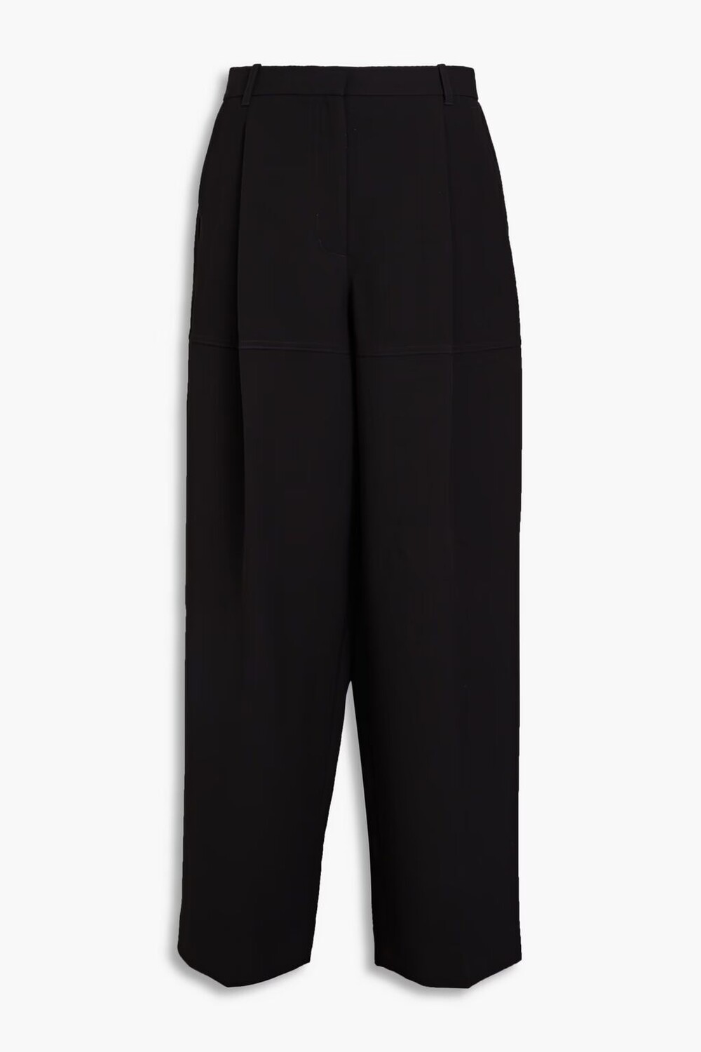 

Широкие брюки из плиссированного крепа 3.1 Phillip Lim, черный