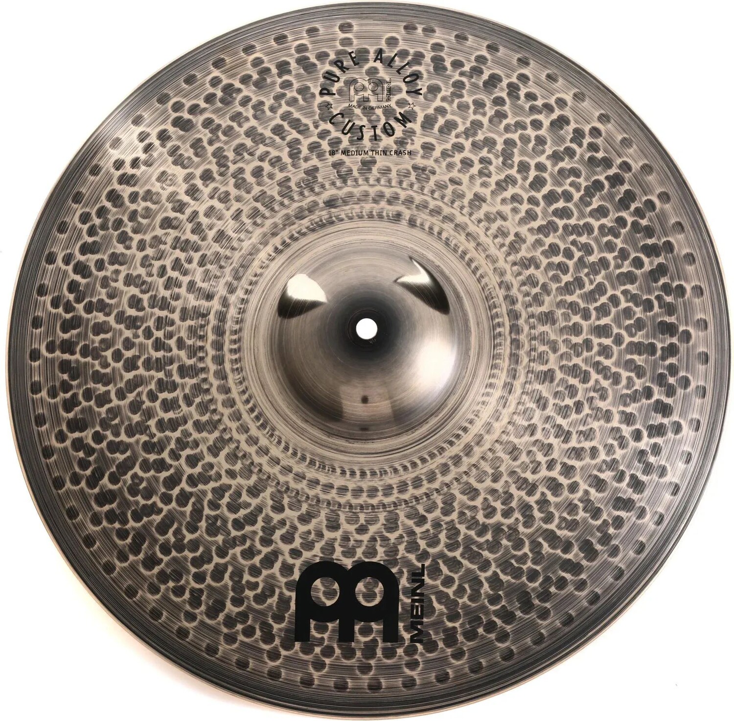 

Тарелки Meinl 18-дюймовые тарелки Crash Custom Medium Thin из чистого сплава