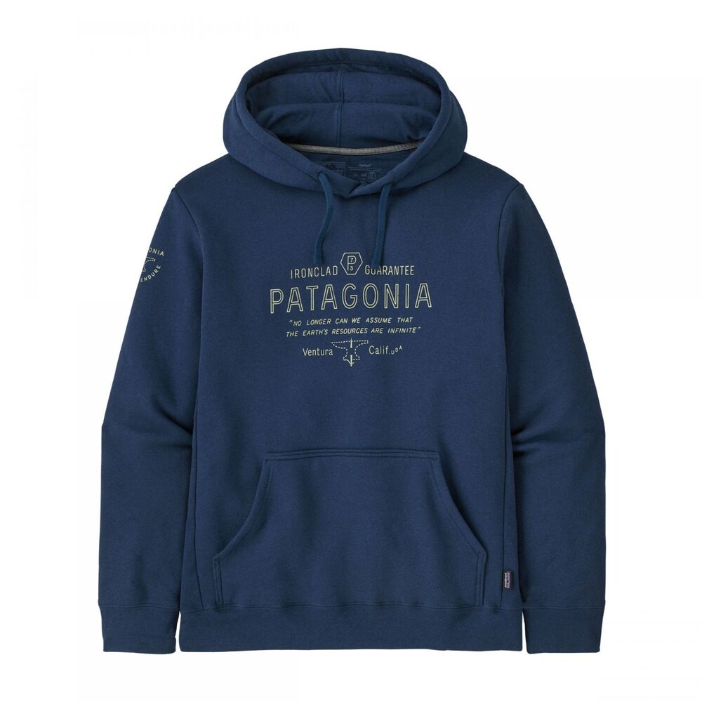 

Худи Patagonia Forge Mark Uprisalq, синий